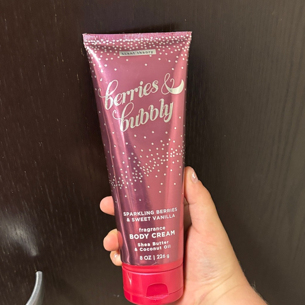Berries & Bubbly Body Cream - Sparkling Pink